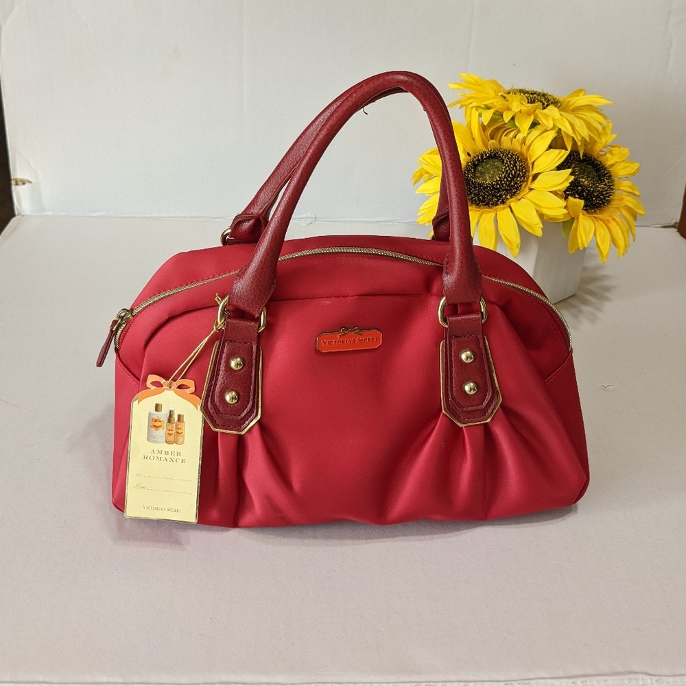 Victoria's Secret Red Clutch Bag Purse Handbag